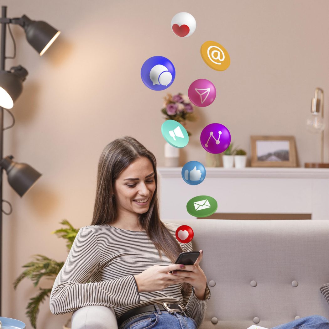 social-media-marketing-concept-marketing-with-applications